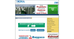 Desktop Screenshot of administradoraroxul.com